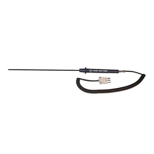 PFA-Ctd RTD Probe, 100 Ohm, ANSI 3-Blade